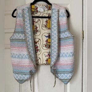 Gerard by Pege Multicolored Western-Style Vest